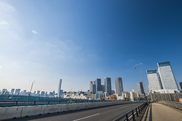 晴海大橋と首都高延伸