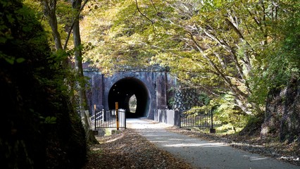 第四橋梁から第五橋梁と第7号トンネルを見る
