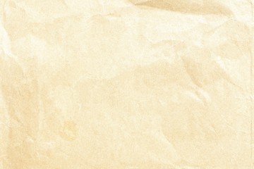 Brown crumpled paper texture