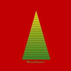 Illustration of a Christmas tree