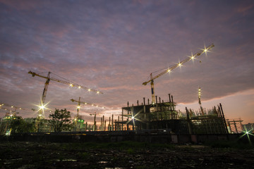 construction site of new government house , Thailand