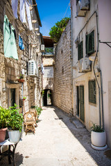 Dubrovnik street in the Old Town