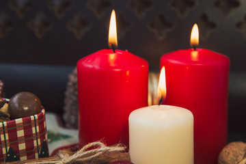 Christmas  candles