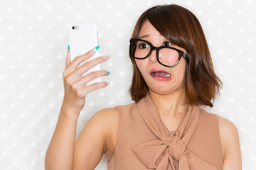 ショック!!  スマートフォン