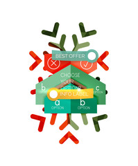 Christmas sale info banner