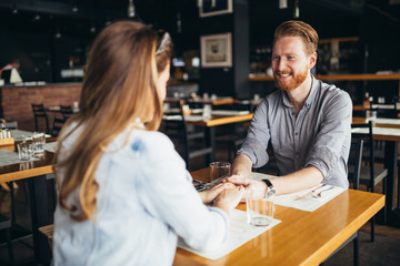 Couple sharing precious moments together