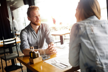 Couple sharing precious moments together