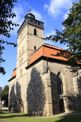 Fototapeta na wymiar Die Liebfrauenkirche in Witzenhausen