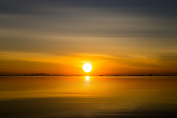 sunset sky, thailand.