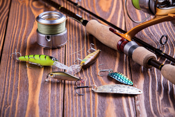 Fishing gear - fishing spinning
