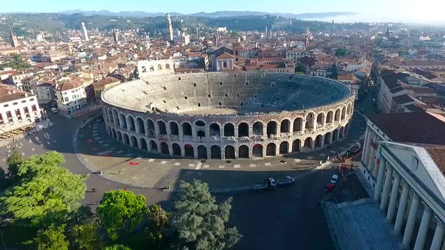 Arena di Verona / Aerial View