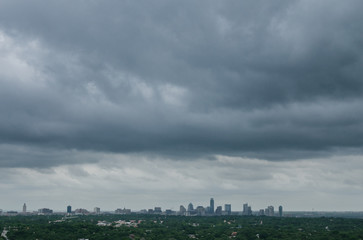 Storm is hitting Austin