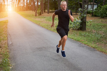 Run in the forest