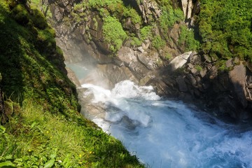 Fototapeta na wymiar Krimmler Wasserfälle