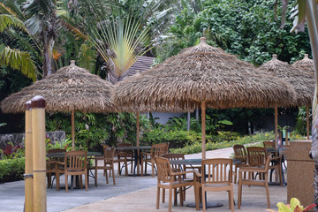 Fototapeta premium Native hut for gathering