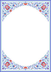 Ornate ornamental frame