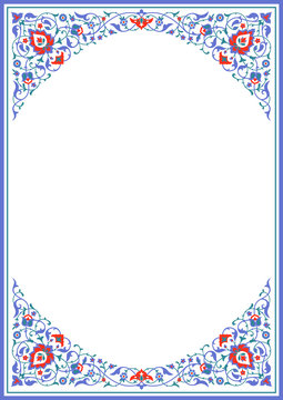 Ornate ornamental frame