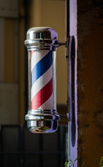 Italian barber's pole, Bonaire, Netherlands Antilles