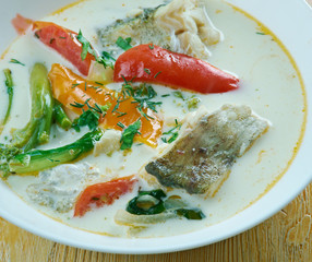 Creamy cockle chowder