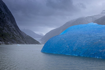 Blue Iceberg, Endicott Arm, Alaska