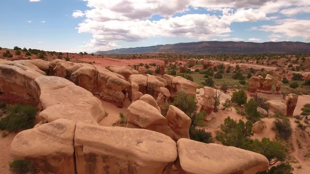 Hoodos in Devils Garden in southern Utah near Escalante
