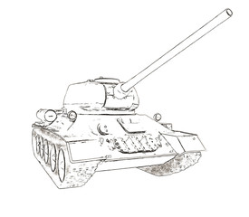Outlines of the tank