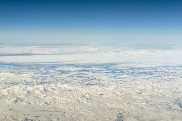 Aerial photo of Iceland