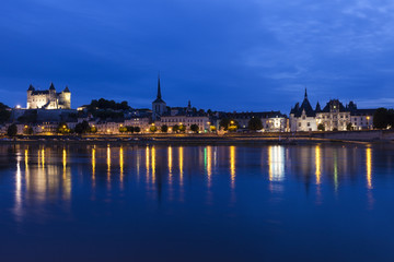 Obraz premium Panorama of Saumur