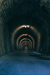 Old tunnel passageway