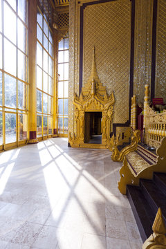 Kambawza Thardi Palace in Bago, Myanmar