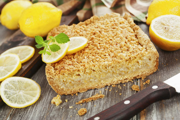 Delicious lemon pie