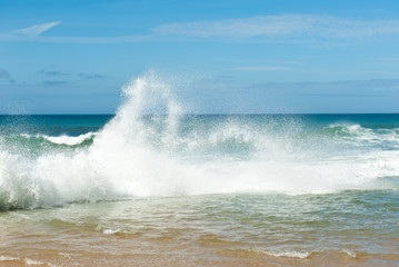 Fototapeta premium Ocean Atlantycki. Fale