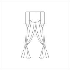  curtains. interior textiles.   interior decoration textiles ske