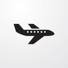 plane icon illustration