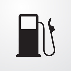 gas station icon illustration