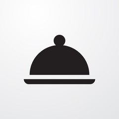 dish icon illustration