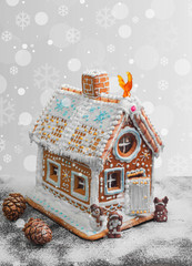 Christmas gingerbread house