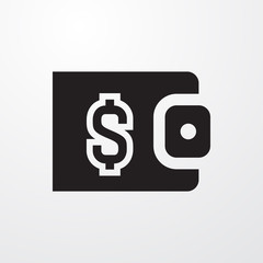 wallet icon illustration