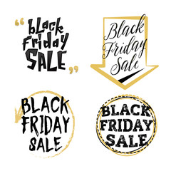 Vector illustration of Black Friday Sale