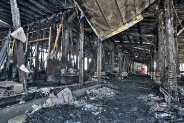 火災現場 © hanack