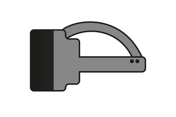 VR Headset simple icon