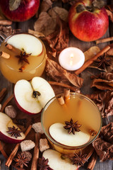 Hot apple cider