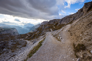 Fototapeta premium Dolomites mountain panorama