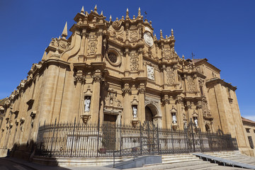 Fototapeta na wymiar Catedral de Santa María de la Encarnación en Guadix, Granada, España