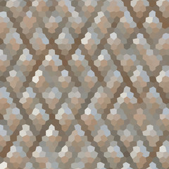 Pattern low poly hexagon style vector mosaic background