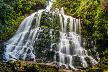 Obraz premium Long exposure waterfall