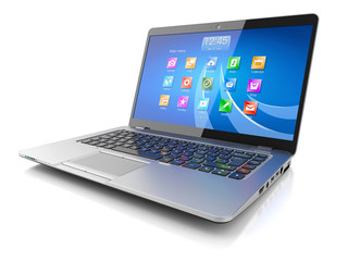 Laptop computer with OS