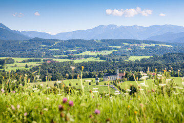 Fototapeta premium Irschenberg, Bavaria, Germany