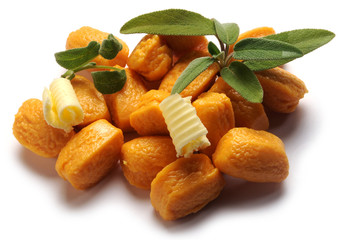 Pumpkin gnocchi Ñoqui Gnocco di zucca Ñoquis Ньокки Nocken Gericht Nhoque Cucina italiana 玉棋 Italienische Küche Gastronomía de Italia Italian cuisine 義大利飲食 Kuchnia włoska Итальянская кухня Calabaza 南瓜