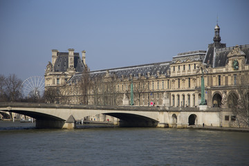 Fototapeta na wymiar Seine river in Paris, France